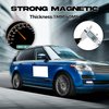CUHIOY Blank Magnetic Sheets for Car -2 Pack 18"x12" Strong Magnet Stickers with 40 Mils, Flexible Automotive Magnet for Advertising Business and Company Logos (for HOA) Prevent Car Scratches & Dents