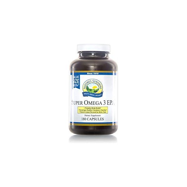 Nature's Sunshine Super Omega-3 EPA 180 Softgels