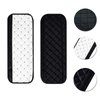 SONAICHTE Car Seat Belt Pads - Seatbelt Covers Seat Belt Cover Pad Car Accessories for Women Interior - Seat Belt Protector Adult Car Decor Seatbelt Cushion 2 Pack Black 15.5in