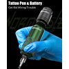 Wireless Tattoo Kit-Wormhole Tattoo Pen, Cordless Tattoo Pen Kit for Beginner, Complete Tattoo Kit with Tattoo Cartridge Needles Tattoo Ink, 1200mAh Tattoo Power Pack