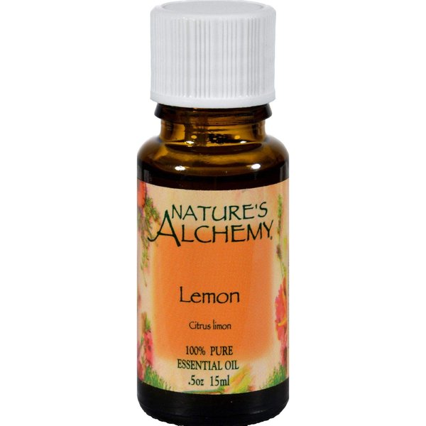 Nature's Alchemy Essential Oil Lemon, 0.5 fl oz
