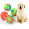 Dreamxue Flashing Football Shape LED Light Sound Bouncy Ball Funny Kids Pet Dog Toy Interactive Dog Toy, Xmas Gifts