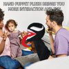 Venom Puppet,19 Inch Venom Plush for Children and Fans,Venom Hand Puppet with Movable Mouth is a School Family Puppet Theater Toy