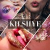 Kilshye Giltter Eye Shadow Metallic High Pigment Eyeshadow Shimmer Shadows Cosplay Party Eyes Makeup for Women and Girls Pack of 1 (Gold 6)