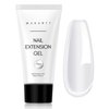 Makartt 50ML Clear Gel Nail Builder for Natural 3D Nail Art - Long-Lasting, Easy to Use