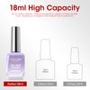 Gellen Red Gel Nail Polish, 18ml Shimmer Red Gel Polish Gel Soak off LED Nail Art Professional Manicure Gel Polish Colors Home Salon DIY Valentines Gifts for Her