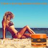 Intensive Tanning Gel SPF0 150 ml, Carrot Tanning Gel, Brown Tanning Gel, Natural Tanning Accelerator Cream Gel for Sunbeds & Outdoor Sun (SET B)