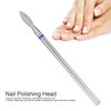 Practical Nail Drill Bits, 50Pcs Nail Polishing Grind Head Replacement Accessory Manicure Tool For Acrylic Gel Nails Cuticle Clean Pedicure (M-2.7mm)