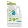 Zorbent Liquid Spill Kit-16X More Absorbent than Clay, Commercial-Grade Vomit, Urine, Oil, All Liquid Spill Powder Cleans Repulsive Messes Quickly, Leaves Surface Dry, Reusable (5 Qt)