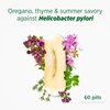 HerbELICO® - Wild Oregano, Thyme & Summer Savory Essential Oils Mediterranean Blend, 60 Capsules, Herbal Supplement addresses H. Pylori, Acid Reflux, Heartburn, Non-GMO & Gluten Free