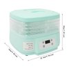 DDBESSIC 5 Tiers Food Dehydrator, LED Display Dryer Machine for Home Use, Adjustable Temperature Food Drying Machine with Timing for Fruits, Vegetables, Meats