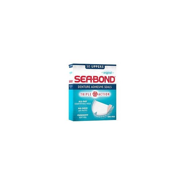 Sea-Bond Denture Adhesive Wafers, Uppers, Original - 2pc
