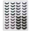 DYSILK Fluffy Lashes False Eyelashes - Lashes Mink 20 Pairs Wispy Lashes 6D 4 Styles Mixed Faux Mink Eyelashes False Lashes Mink Lashes Natural Look Cat Eye Lashes Wispy Eyelashes Pack| 11mm-20mm