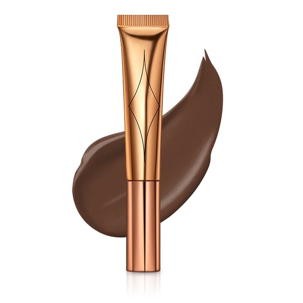 UHOMENY Liquid Blush Beauty Wand, Liquid Face Concealer Contouring Stick Matte Liquid Highlight Blush with Cushion Applicator Attached Easy to Blend Long Lasting Smooth Super Silky Cream Blush Stick (01#)