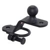 864008 REYSUN 3 in 1 ATV/UTV Trailer Hitch Adapter with 2 inch Trailer Ball, 3 Way ATV Attachment, Fastener Kit Included