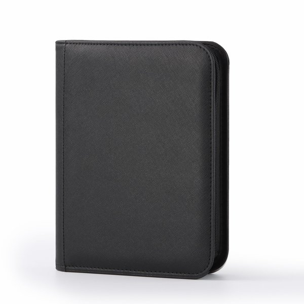 Zettokete Trading Card Binder 4 Pocket,Card Collection Binder with 160 Side Loading Pockets,TCG Card Album Folder Fit for MTG,Yugioh & Baseball Football Sports Cards,Black