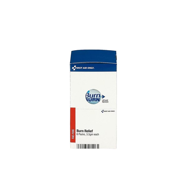 First Aid Only FAE-7006 SmartCompliance Refill Burn Gel Packets, 6 Count