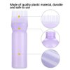 Root Comb Applicator Bottle, 160ml Hair Oil Applicator Bottle Hair Dye Bottle with Graduated Scale, Profssional Brush Applicator Comb Hairdressing Coloring Styling Tool ()