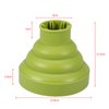 Volumizing Universal Hair Diffuser, Hair Dryer Diffuser Attachment for Curly and Wavy Hair, Foldable Hairdryer Hair Blower Diffuser Cover Styling Hairdressing Tool (Green)