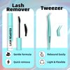 MH Cluster Eyelash Extensions Kit Lash Clusters Kit Lash Clusters with 12ML Bond and Seal Waterproof, 12ML Lash Remover, Lash Tweezers for DIY Lash Extension Kit (192PCS, 8-18mm)
