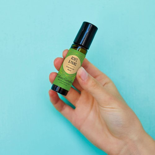 Edens Garden Aches & Pains "OK for Kids" Essential Oil Blend, 100% Pure & Natural Premium Best Recipe Therapeutic Aromatherapy Essential Oil Blends, Pre-Diluted 10 ml Roll-On