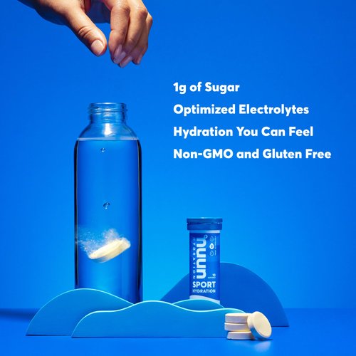 Nuun Sport: Electrolyte Drink Tablets, Tri-Berry,10 Count (Pack of 4)