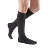 mediven Comfort for Women 15-20 mmHg Closed Toe Leg Circulation Knee High Compression Stockings for Women Semi-Transparent Leg Support Compression Hosiery V-Petite Chocolate