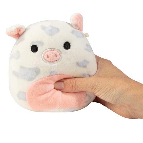 Squishmallows 5-Inch Rosie The Pig Mini Plush - Official Jazwares Plush - Collectible Squishy Soft Farm Stuffed Animals Toy - Gift for Kids, Girls & Boys