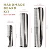 Kent Combs for Men Beard Comb Set, Pocket Comb Beard Kit for Men for Travel and Home Care, Mustache Comb for Men, Mini Comb Beard Combs for Mens Grooming, Handmade Kent Comb Mens Beard Grooming Set