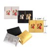 Yopay 6 Decks of Playing Cards, Luxury 24K Foil Waterproof Cards, Plastic Novelty Family Card Game Tools with 100 Dollar Pattern for Gift Travel Classic Party Game (2 Golden, 2 Silver, 2 Black)