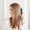 Curl Defining Hair Brush, Wet Hair Brush for Women and Men, Detangler Hairbrush for Wet & Dry Hair, Styling Brush for Curly Hair, Shaping and Defining Curls for Long/Wavy/Damaged Hair, Green