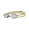 arena Versus Mirror Anti-Fog Swim Goggles for Men and Women, Silver / Gold (003147)