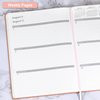 2024 Planner - Jan 2024 - Dec 2024, Weekly Monthly Planner 2024, 8.5" x 11", Pen Holder, Calendar Stickers, Pocket, 25 Notes Pages, Faux Leather Cover, 2 Book Marks, A4 Premium Paper