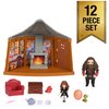 Wizarding World Harry Potter, Magical Minis Hagrid’s Hut Playset with 2 Figures and 9 Doll Accessories, Easter Basket Stuffers for Ages 6 and up