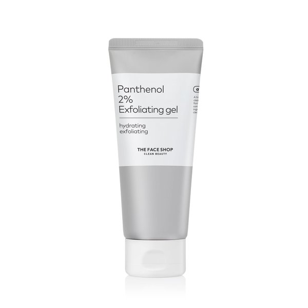 The Face Shop Alltimate Panthenol 2% Peeling Gel, Brightening Daily Facial Scrub for Sensitive Skin, Exfoliating Gel, Dead Skin Remover, Exfoliant for Face with AHA, BHA, LHA, PHA, Korean Skin Care