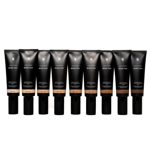 Younique BARE·YOU BB Tinted Moisturizer+ Light | 1 fl oz | SPF 30 | Lightweight Hydrating Formula for a Dewy, Radiant Complexion | Blendable | Face Moisturizer with SPF | Tinted Moisturizer