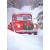 Dogs in Truck - Box of 10 Avanti Christmas Cards