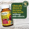 MegaFood Blood Builder - Iron Supplement Clinically Shown to Increase Iron Levels Without Side Effects - Iron Supplement for Women with Vitamin C, Vitamin B12 and Folic Acid - Vegan - 30 Tabs