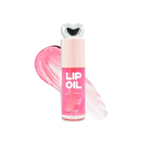 C-LUX Lip Oil Heart – Femme Fatale | Hydrating Lip Oil | Glossy Finish | Lightweight Formula | Cruelty-Free & Paraben-Free | 10ml