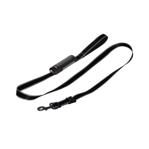 PatentoPet Dog-e-Lite 6 Ft Black Leash/Black Light