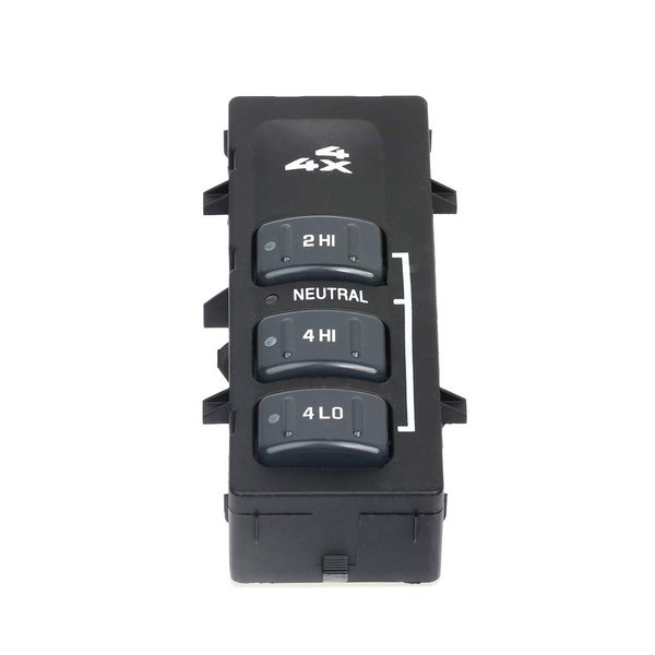 15067877, 19168769 4WD Selector Switch, 4x4 Wheel Drive 3 Button Transfer Case Switch fitS for Chevrolet Silverado 1500/2500 /3500 2001-2002/For for GMC K1500/K2500 Suburban 1998-1999/ for GMC SIER