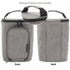 PACMAXI Carrying Bag for Waterpik Water Flosser, Portable Storage Bag for Water Flosser and Accessories Suitable for Travelling, Trips, Camping (Grey)