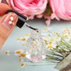 37YIMU 20 Pieces Empty Nail Polish Bottles with Brush Cap, Clear Glass Bottle Container (2ml)