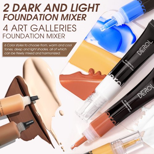 LOKFAR White Foundation Mixing Pigment for Adjusting Shade and Color Corrector, Smooth and Light Texture, Blends Easily With Foundation, White Color Corrector for Adjusting Foundation from Deep to Shallow (01# White)