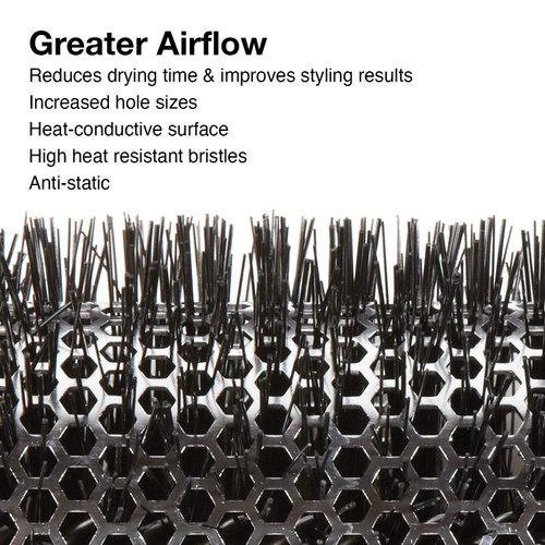 Olivia Garden ProThermal Anti-Static Round Hair Brush T-43 (1 3/4")