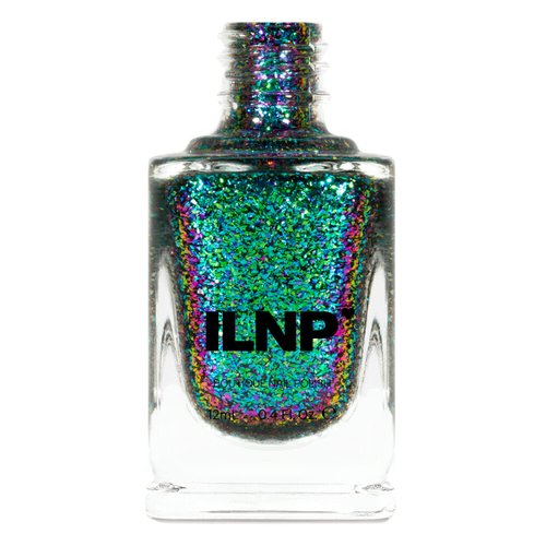 ILNP Supernova - Green, Teal, Blue, Purple Ultra Chrome Color Shifting Flakie Nail Polish