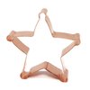 Small Sheriff Badge Cookie Cutter 3 X 3 inches - Handcrafted Copper Cookie Cutter by The Fussy Pup