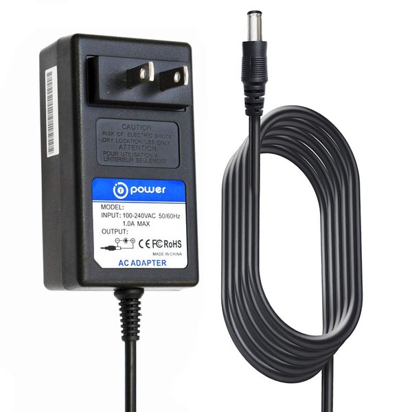 T-Power Charger for ECOVACS DEEBOT N79 N79S DN622-DN79 Goovi ONSON GV2019 J30 J20 F007, Lefant M200 M201 M210 Robotic Vacuum Cleaner Power Supply Cord Ac Dc Adapter