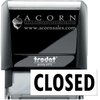 Quality Business Stamp - Large Self-Inking 'Closed' Stamp with Black Ink, Ideal for Clerical Staff - 7/8 x 2-1/4 Size, Durable and Easy to Use - Perfect Office Tool for Efficient Business Operations