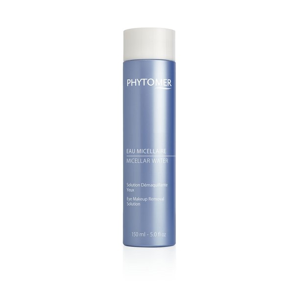 Phytomer Micellar Water Eye Makeup Remover | Mild Cleanser for Waterproof Eye Makeup | Gentle & Effective | Soothe & Protect Sensitive Skin | 150 ml